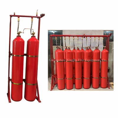 High Safety CO2 Extinguishing System for Enclosed Flooding Pattern in Office Buildings