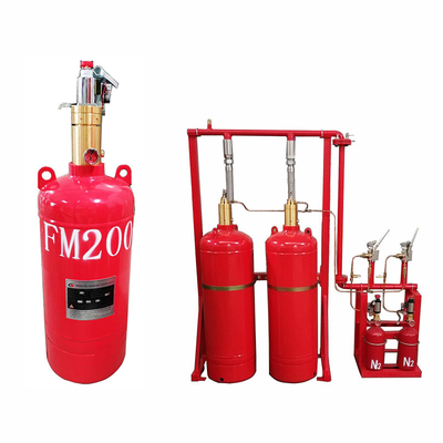 Environmentally Friendly HFC227ea Fire Suppression System 120L High Durability