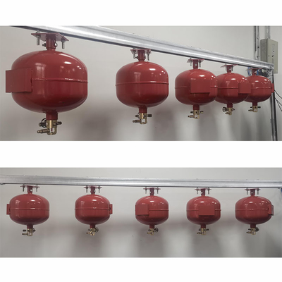 FM200 Hanging System With Solenoid Sensor Starting Mode And Storage Pressure Of 1.6MPa At 20C