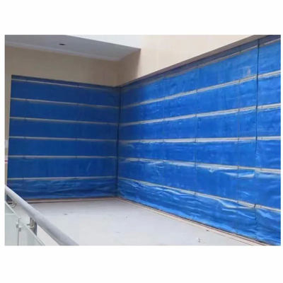 Automatic Opening Fire Roller Curtain With Super Inorganic Fabric Molded Workmanship