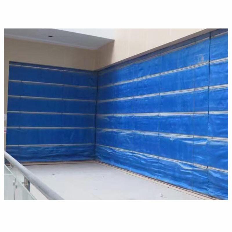 Highly Efficient Fire Roller Curtain For Projects Rolling Pull 0ºC-50ºC