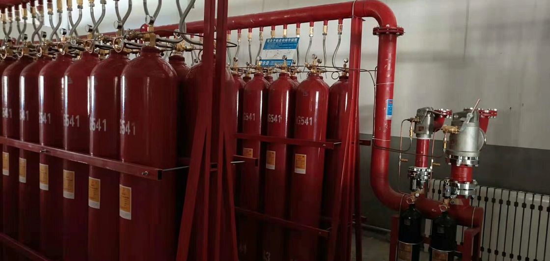 পরিষ্কার গ্যাস ফায়ার দমন সিস্টেম / IG541 ফায়ার দমন সিস্টেম