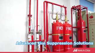 পেশাদার ফায়ার সাপ্রেশন সিস্টেম FM200 এবং Novec1230