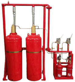 Red Cylinder FM200 Gas Suppression System Easy And Convenient Installation